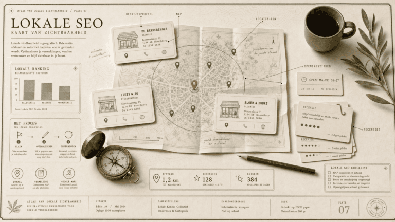 Lokale SEO knowledge plate