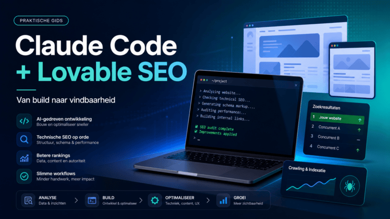 Claude Code voor Lovable SEO: complete gids voor beginners